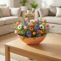 Dekorativ bolle/plantekasse, aprikos, 39 cm x 12 cm, H13 cm | Floristik24.no