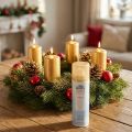 Gullglitterspray til julepynt, 150 ml | Floristik24.no