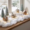 Snødekor kunstsnø bomull