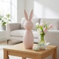 Dekorativ keramisk kaninfigur for moderne interiørdesign, 22 cm | Floristik24.no