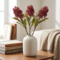 Skimmie kunstige blomster burgunder Skimmia Japonica tørrlook 59 cm 3 stk | Floristik24.no