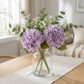 Dekor hortensia Kunstige blomster Lilla blomst Ø18cm 69cm 2stk | Floristik24.no