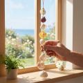 Dekorativ henger maritim skalldekor naturlig Ø5–10cm 70cm | Floristik24.no