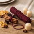 Veketråd, ullsnor, Bordeaux, 55 m snor, blomsterdekorasjon, håndverk, DIY | Floristik24.no