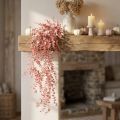 Kunstig eukalyptus hengende rosa kunstig plante høst 150cm | Floristik24.no