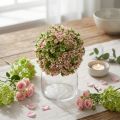 Mini dekorativ kule rosa-grønn kunstig Ø10cm 1 stk | Floristik24.no