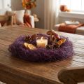 Sisal Lilla sisalfiber til husflid og dekorasjon 300g | Floristik24.no