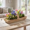 Trekurv med håndtak, Paulownia-tre, 56 × 16 cm H16 cm | Floristik24.no