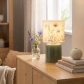 LED-bordlampe med blomstermønster for stilig stuebelysning, 23 cm | Floristik24.no