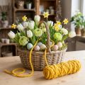 Filtsnor fluffy Mirabell eggeplomme gul 25m | Floristik24.no