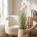 Kunstige blomster dekorative ballblomst allium prydløk kunstig 78cm | Floristik24.no