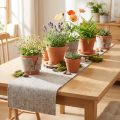 Filt tape, potte tape grå-naturlig 15cm 5m | Floristik24.no