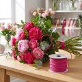 Trådviklet 50m fuchsia | Floristik24.no