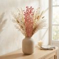 Tørkede jordbærtistelblomster, antikk rose, 50 cm, 100 g, dekorative kunstige blomster | Floristik24.no