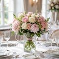 Veketråd Glamour Rosa/Sølv med ståltråd 33m | Floristik24.no