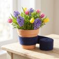 Filtbånd lilla, grytebånd, ullfilt, filtrull 15cm 5m | Floristik24.no