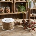 Papir wire craft wire wire pakket brun Ø2mm 100m | Floristik24.no