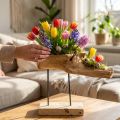 Roteskål på stativet naturlig H38cm | Floristik24.no
