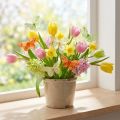 Dekorative sommerfugler på en tråd 10cm 12stk | Floristik24.no