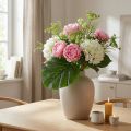 Kunstig Grønn Plante Bergenia Grønn Kunstig Plante 53cm | Floristik24.no