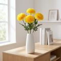 Dahlia Kunstige Dekorative Blomster Gul Blossom L64cm 3 stk | Floristik24.no