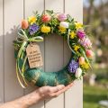 Romersk innpakningstape, ikke-vevd, 6 cm bred, grønn, for blomsterdekorasjon, 75 m | Floristik24.no