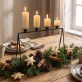 Lysestake Sort Lysestake adventskrans L38cm H31cm | Floristik24.no
