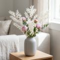 Ruscus-grener dekorative grener tørkede blomster bleket 10 stk | Floristik24.no