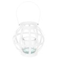 Hagelykt, metall og glass,