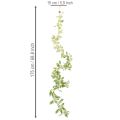 Kunstig girlander med spraglete blader, 175 cm | Floristik24.no