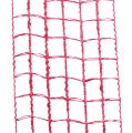 Floristik24 Rutenettbånd 4,5cm x 10m rosa