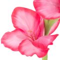 Kunstig gladiolase med dekorative blomster, 88 cm | Floristik24.no