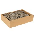 Dekorativ mose, grå mose til hobbybruk, 500 g | Floristik24.no