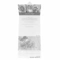Floristik24 Kupongkort rose lilla + konvolutt 1 stk