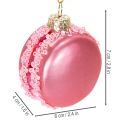 Juletre-pynt makron-anheng 6 cm | Floristik24.no