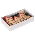 Dekorative hussett i tre med