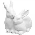 Floristik24 Mor kanin med barn vintage look keramisk hvit 15,5×15×18cm