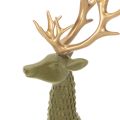 Dekorativ stående hjortfigur,