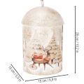 Klokke med julemotiv til oppheng, 26 cm | Floristik24.no