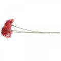 Floristik24 Eldre røde kunstige blomster til høstbukett 52cm 6stk