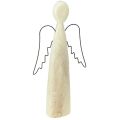 Floristik24 Treengel naturlig skytsengel trefigur moderne H27,5 cm