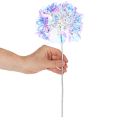 Kunstig hortensiablomstrende gren i iriserende farger 36 cm 2 stk | Floristik24.no