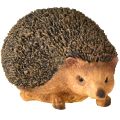 Floristik24 Pinnsvin dekorativ høstfigur håndmalt brun 14×9,5×9 cm
