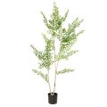 Floristik24 Kunstig plante i potte, 130 cm høy, grønn, dekorativ