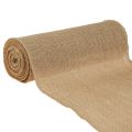 Floristik24 Jutebånd naturlig bordløper bordbånd jute grytebånd 30cm 9m
