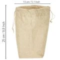 Jutepose 13,5 × 11 cm H25 cm | Floristik24.no