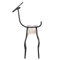 Reinsdyrlysestake med telysglass, 28 cm | Floristik24.no