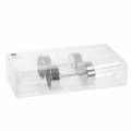 Lysholder for plugging av metall/glass Ø5cm H14cm 4 stk | Floristik24.no