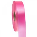 Floristik24 Pyntebånd krøllebånd rosa 30mm 100m