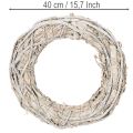 Kransgrener dørkrans stor dekorasjon 40 cm | Floristik24.no